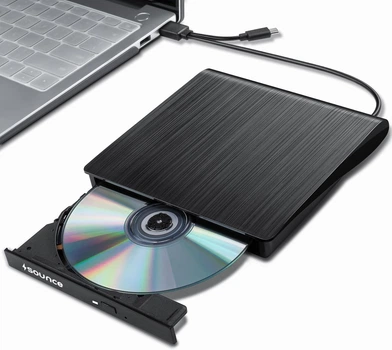 Внешний DVD-привод Sounce USB 3.0 и записатель компакт-дисков Type-C
