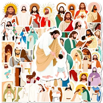 Набор наклеек Иисус Христос Jesus 50 шт