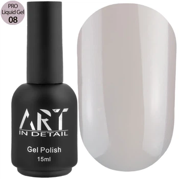 Гель для нарощування нігтів ART PRO Liquid Builder Gel №08 15 мл