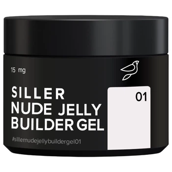 Гель желе SILLER Jelly Builder Gel №01 15 мл банка