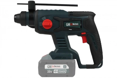 Перфоратор акумуляторний безщітковий GUT MECHANIC 20V 2.2ДЖ, 0-1400 ОБ/ХВ, 0-4500 УД/ХВ, патрон SDS+ (БЕЗ АКБ І Заряд.пристрою))