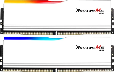 Pamięć RAM G.Skill DDR5-5200 65536MB PC5-41600 (Kit of 2x32768) Ripjaws M5 RGB (F5-5200J4040A32GX2-RM5RW)