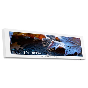 Вторичный USB + 9 PIN дисплей 9.16'' мониторинга ресурсов для ПК Thermalright Trofeo Vision LCD (White)