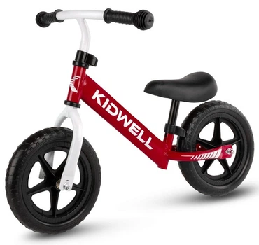 Rowerek biegowy Kidwell Rebel Czerwony ROBIREB17A0 (5906601705670)