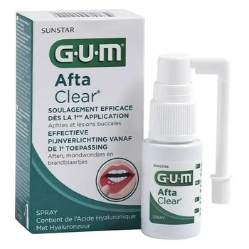 Спрей від стоматиту GUM Afta Clear Spray 15 ml