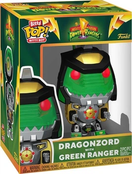 Figurka Funko Pop Bitty Bots: Power Rangers - Dragon Zord with Green Ranger 90115 (889698901154)