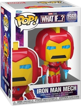 Фігурка Funko Pop Marvel: What If...? - Iron Man Mech 86652 (889698866521)