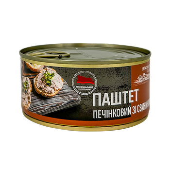 Паштет печеночный со свининой Тернопольский мясокомбинат 325 г