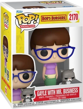 Фігурка Funko Pop Animation: Bobs Burgers - Gayle with Mr.Business 88369 (889698883696)