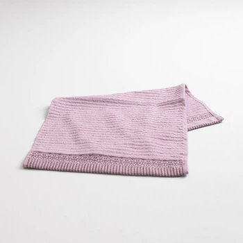 Махровий кухонний рушник з бордюром 30х50 см 400г/м2 GM Textile (Пудра)