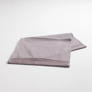 Махровое кухонное полотенце с бордюром 30х50 см 400г/м2 GM Textile (Пепельный)