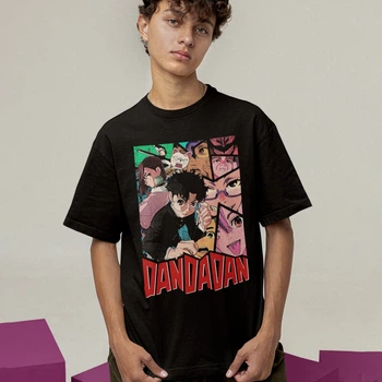 Футболка унісекс DanDaDan (Comics) XL чорний