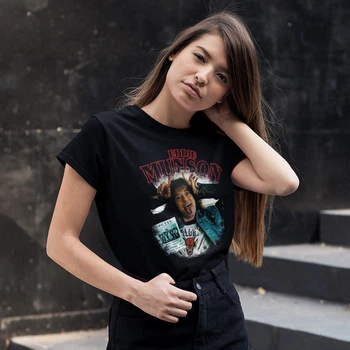 Футболка Stranger Things (Eddie Munson) XL чорний