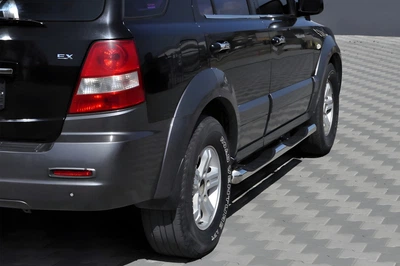Боковые трубы (2 шт., нержавейка) для Kia Sorento I BL 2002-2009 гг