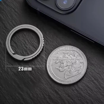 Титановое кольцо 23 мм