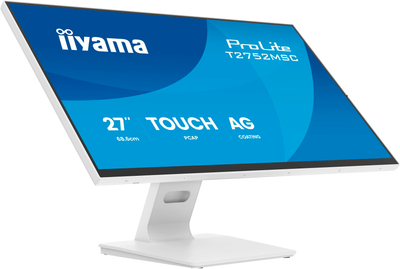Монітор 27" Iiyama ProLite T2752MSC White (T2752MSC-W1AG)