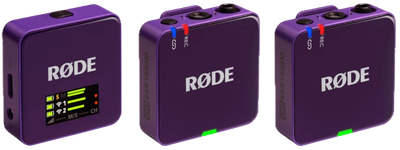 Радіосистема Rode MC6745 Wireless Go III Фіолетовий (698813016624)