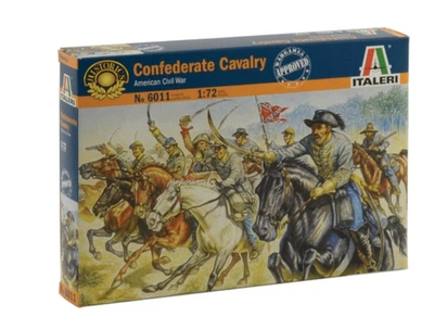 Збірна модель 1:72 фігури кавалерія конфедератів American Civil War Confederate Cavalry Italeri 6011