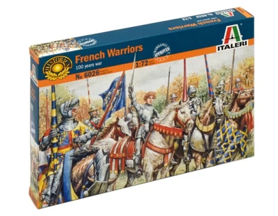 Збірна модель 1:72 фігури французькі воїни 100-річна війна Italeri 6026