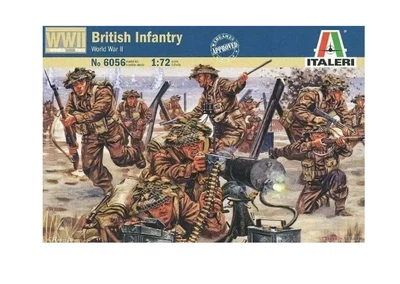 Збірна модель 1:72 фігури британська піхота British Infantry Italeri 6056