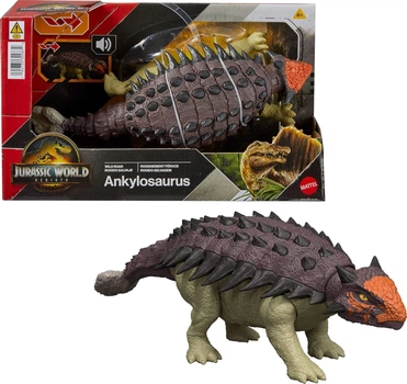 Фигурка Динозавр Анкилозавр Jurassic World Rebirth Collection Ankylosaurus Mattel JGB90