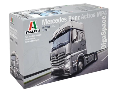 Збірна модель 1:24 вантажівка Mercedes Benz Actros MP4 GigaSpace Italeri 3905