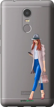 Чехол на Lenovo K6 Note Девушка 1 "4751t-453-70447"
