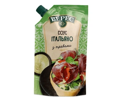 Соус майонезный Итальяно с травами д/п Верес 200 г
