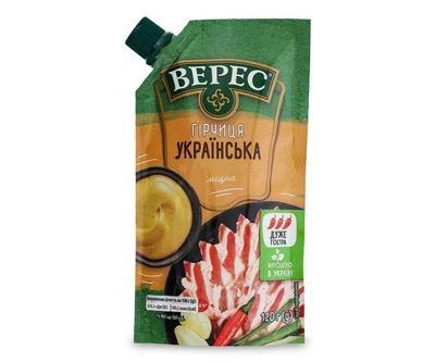 Горчица украинская прочная 120 g «TM Верес»