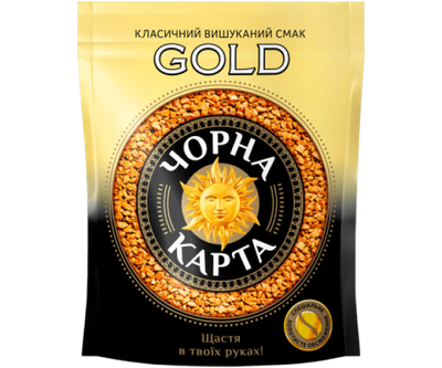 Кофе растворимый Gold TM Черная Карта 200 g