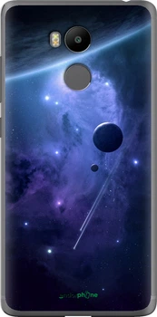 Чохол на Xiaomi Redmi 4 Prime Планети у синьому космосі "171u-437-70447"