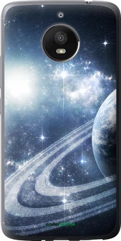 Чехол на Motorola Moto E4 Plus Кольца Сатурна "173u-1000-70447"