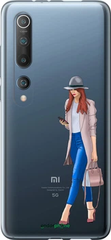 Чохол на Xiaomi Mi 10 Дівчина 1 "4751t-1860-70447"