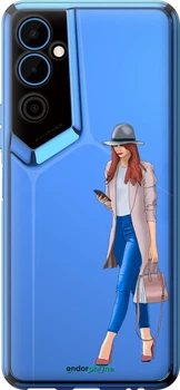 Чохол на Tecno Pova Neo 2 LG6n Дівчина 1 "4751u-2968-70447"