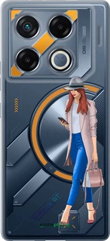 Чохол на Infinix GT 20 Pro Дівчина 1 "4751u-3735-70447"