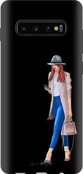 Чехол на Samsung Galaxy S10 Plus Девушка 1 "4751b-1649-70447"
