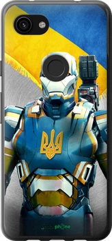 Чехол на Google Pixel 3a Украинский киборг "980u-1700-70447"