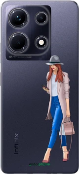 Чехол на Infinix Note 30 Девушка 1 "4751u-3138-70447"