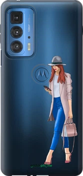 Чохол Motorola Edge 20 Pro Дівчина 1 "4751u-2662-70447"