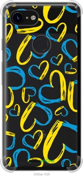 Чехол на Google Pixel 3 Сердца UA "5292sp-1528-70447"