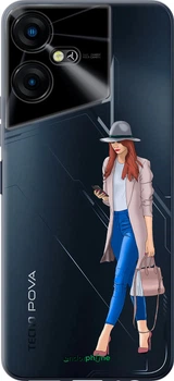 Чохол на Tecno POVA NEO 3 Дівчина 1 "4751u-3140-70447"