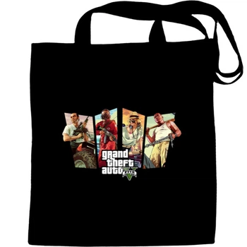 Еко-Сумка для шопінгу Gta v (2) Чорний