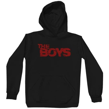 Худі Преміум Унісекс The boys принт L Чорний Без утеплювача