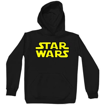 Худі Преміум Унісекс Star wars logo S Чорний Без утеплювача