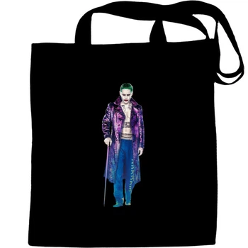 Еко-Сумка для шопінгу загін самогубців joker 3 Чорний