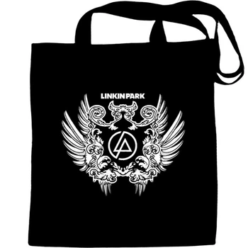 Еко-Сумка для шопінгу Linkin park 29 Чорний