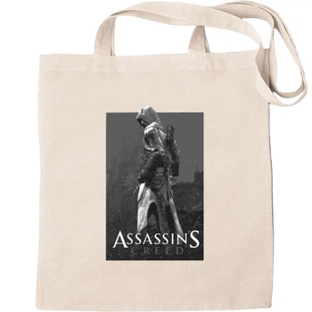 Еко-Сумка для шопінгу Assassins creed grey Бежевий