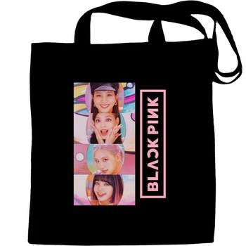 Еко-Сумка для шопінгу Blackpink 5 Чорний