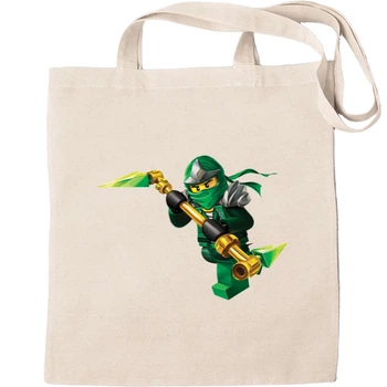 Еко-Сумка для шопінгу Lego ninjago 2 Бежевий