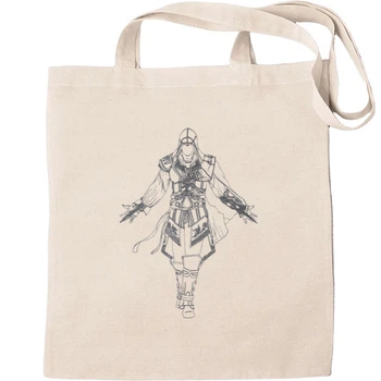 Еко-Сумка для шопінгу Assassins creed ezio Бежевий